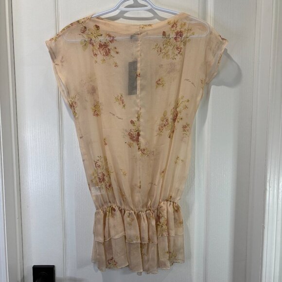 Lilibleu 100% Silk Sheer Blouse - Picture 3 of 9